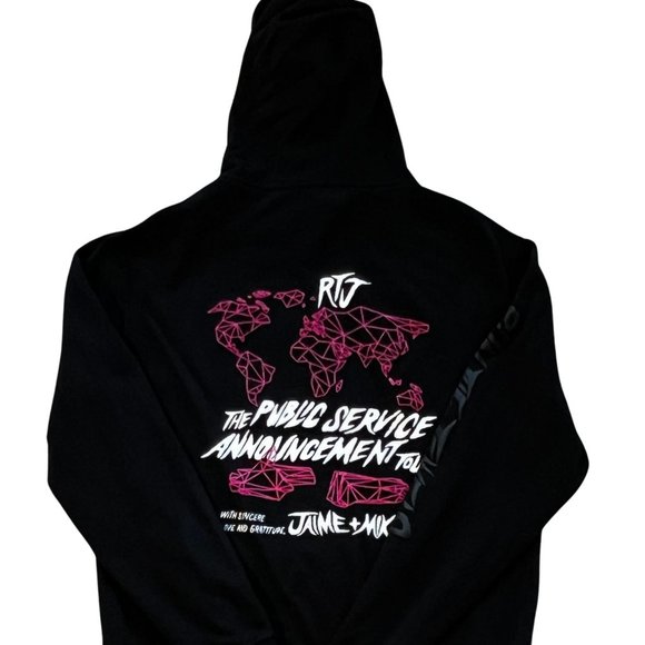 Run The Jewels The Public Service Announcement Tour 2022 Hoodie - Picture 2 of 2